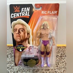 WWE Ric Flair Action Figure with Slam Band New In Box